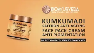 BIOAYURVEDA -   KUMKUMADI SAFFRON ANTIAGEING FACE PACK CREME