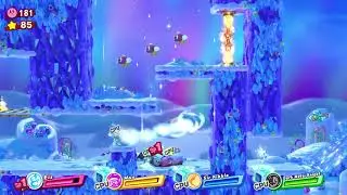 Kirby Star Allies: Geheimer Schalter in Planet Frostak