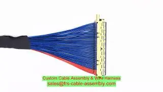 shielded cable assembly for Retail Kiosk | CAN Bus  JAE  IP68  double-shield shield  IEC 60601-1