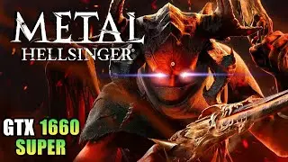 Metal Hellsinger Pc Gameplay | GTX 1660 Super (1080p60ᶠᵖˢ) | Best Settings Performance Test