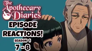 THE APOTHECARY DIARIES EPISODE REACTIONS!!!  Season 1: Episodes 7-8!