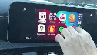 Adapter for Mercedes Benz to enable app download and watch Netflix and Youtube while driving