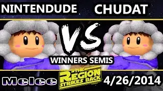 Bar Wars 2 - Nintendude (Ice Climbers) Vs. Chudat (Ice Climbers) SSBM Winners Semis - Smash Melee