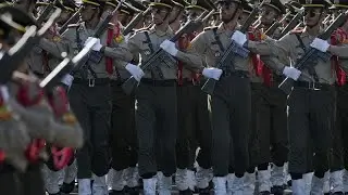 Iran shows off latest missiles and drones during army parade
