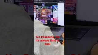 There&rsquo;s never a bad time to duel online. Even at a ycs. #yugioh