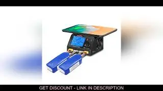 Ultra Power UP6 AC 160W DC 400W 10A Battery Charger With Wireless Charging for Lipo/Nicd/NiMH Batte
