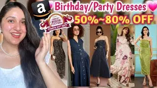 Birthday Dresses from Amazon | Amazon Sale | Amazon Dresses Haul  #amazon
