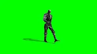 Terminator T 600 green screen / терминатор T600