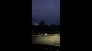 Heat lightning on Wednesday night