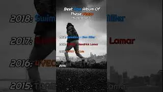 Best Rap Album of Each Year (pt.2)