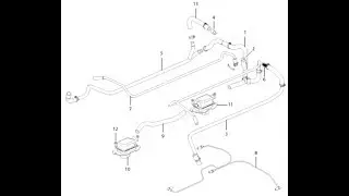 Parts needed to Change the PCV Valves in an Aston Martin DB9
