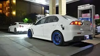 GTR R35 vs Evo X