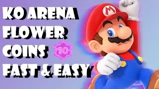 How To Get All 10-Flower Coins EASILY in All KO Arenas (Super Mario Bros. Wonder)