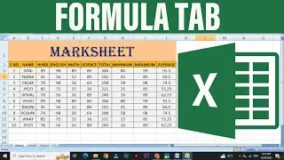 Excel Formula Tab in Hindi - How To Use Define Name In MS  EXCEL | #msexcel #attitudeacademy