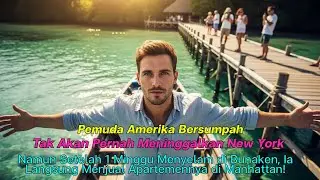 Pemuda Amerika BersumpahTak Akan Pernah Meninggalkan New YorkNamun Setelah 1 Minggu Menyelam.....