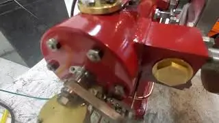 scale model hit miss STAR engine. break in period