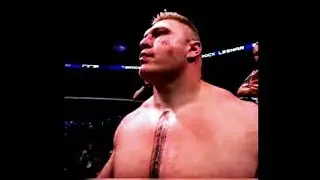 UFC: Brock Lesnar 🆚 Heath Herring Round 1 domination #ufc  #shorts