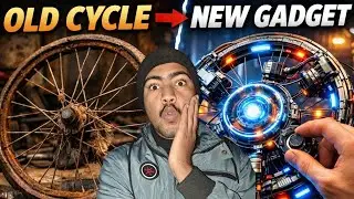 Turning an Old Cycle Wheel into an Amazing Experiment Gadget