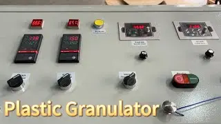 Water Free Cooling Granulator,Indoor Recycle Plastic Fragments,Sheets and Profiles,One-step Grinding