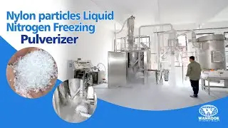 Plastic Grinder Machine Nylon Pulverizer Liquid Nitrogen Cooling Plastic Pulverizer Machine