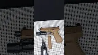 Glock 19x (MOS) Chopped Beavertail.. #glockperfection #firearms #edc #viral #shorts #guns