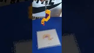 DIY Key Ring / DIY Key Chain with Water Spray Magic Beads #shorts