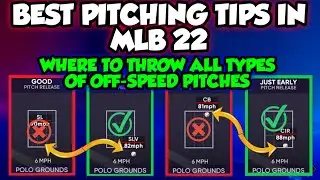 BEST PITCHING TIPS IN MLB THE SHOW 22 DIAMOND DYNASTY! WHERE TO THROW ALL OFF-SPEED PITCHES!