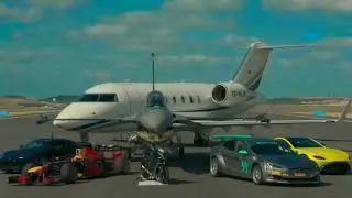 F1 Car vs F16 Fighter Jet vs Tesla vs Private Jet vs Ninja H2Rvs Super Cars | Ultimate Race