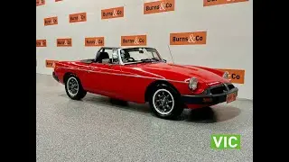 1977 MG B 4 Cylinder Manual Roadster