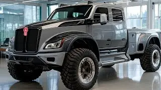 Представлен пикап Kenworth 2026 года &ndash; шокирующий монстр тяжелой техники, способный убить Ford и ...