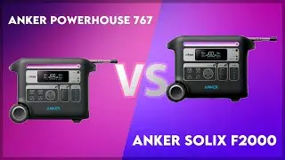 Anker PowerHouse 767 vs Anker Solix F2000 Technical Comparison