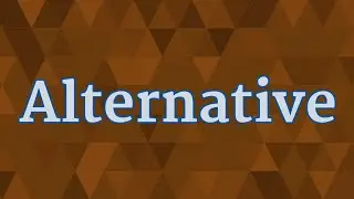ALTERNATIVE pronunciation &bull; How to pronounce ALTERNATIVE