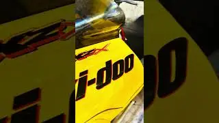Old Ski-Doo Mxz X 440 Race sled build
