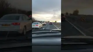 HN17OVS Dangerous Lane Blocking Moron