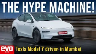 Tesla Model Y launched in India at ₹59.89 lakh (ex-showroom) | First Impressions | evo India
