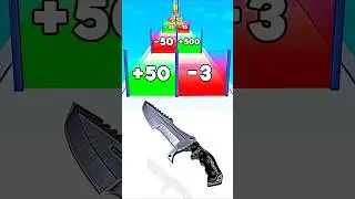 Knife Stack Slice Run #8 #shorts #viral #games