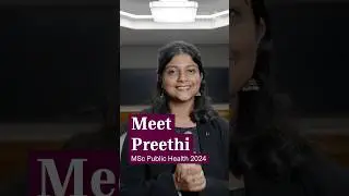 Meet Preethi | India's Next Global Health Leaders #shorts