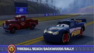 Cars 3  Driven to Win Fireball Beach Backwoods Rally Ultra 4K HD PS5
