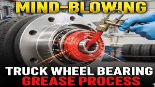 Mind-Blowing Truck Wheel Bearing Grease Process 
