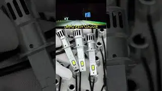 مصابيح أمامية LED عالية السطوع جديدة ومتصلة مباشرة مع مروحة H7 H1 H11 H3#h18 #h4 #carlight #led