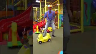 🔴 Indoor playground! Let's play with #Blippi! #playground #ballpit