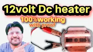 12 volt dc heater kasy bany 🤔😱#2023elections #youtube )