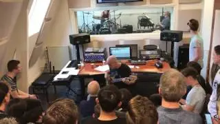 Bass & Drum Masters @ Codarts: Hans Eijkenaar & Michel van Schie Studiowerk