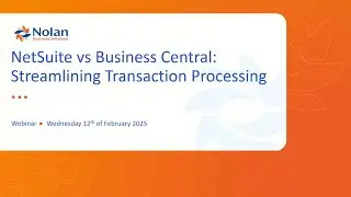 NetSuite vs Business Central – Streamlining Transaction Processing