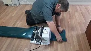 PFAFF 8362i doing lap seam weld from one side