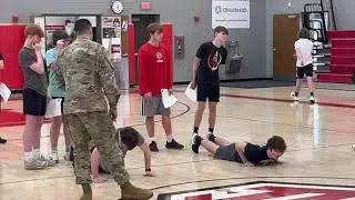 JHS students compete, interact with Ohio Army National Guard, Jan  18, 2023