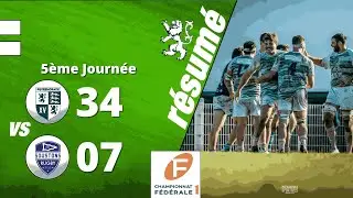J5 Fédérale1 Peyrehorade Sports vs AS Soustons résumé
