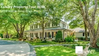 4K Luxury Property Tour | 3512 Willow Bend Drive in Plano, Texas