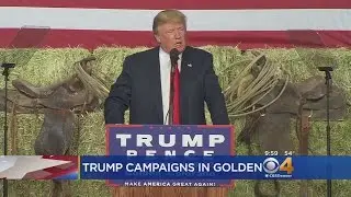 Trump In Golden: 'Biggest Political Scandal Since Watergate'