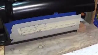 1998 Chevrolet 1500 Roll Pan Fabricating for Frenched Tail lights.